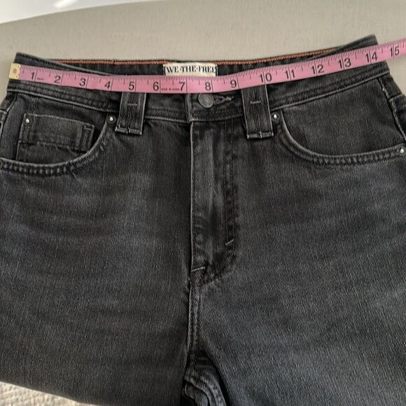 We the Free Ava High-Waist Bootcut Jeans in Class Act Black Size 26 - Picture 6 of 16